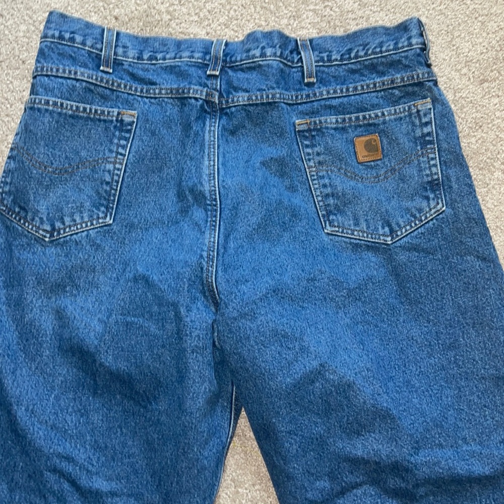 Carhatt Flannel Lined Jeans